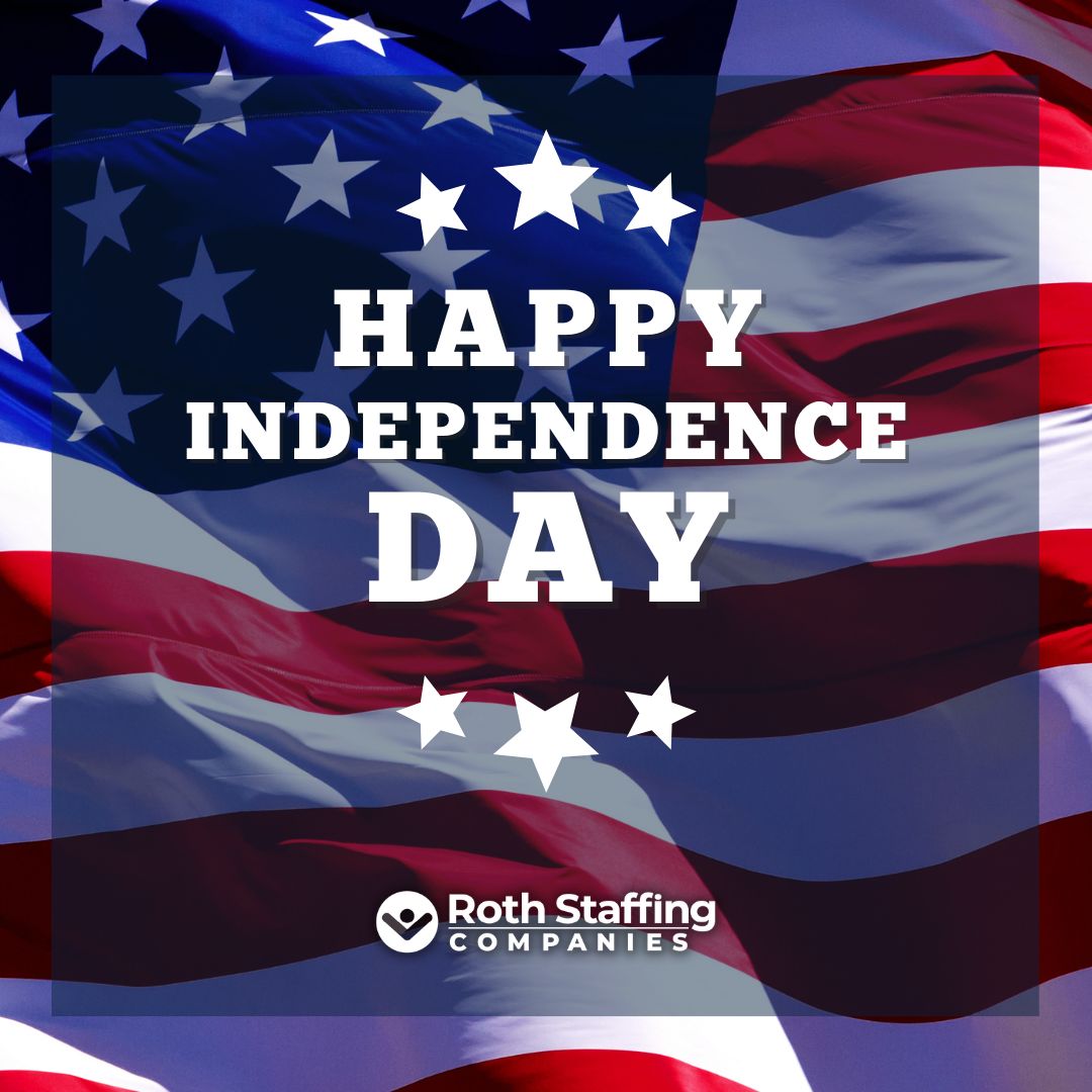 rothstaffing's tweet photo. Wishing everyone a fun and safe 4th of July weekend filled with food, family, and fireworks!!
#independenceday #4thofjuly #july4th #rothstaffing #rothlife #bbqseason https://t.co/mW7jhbTv2J