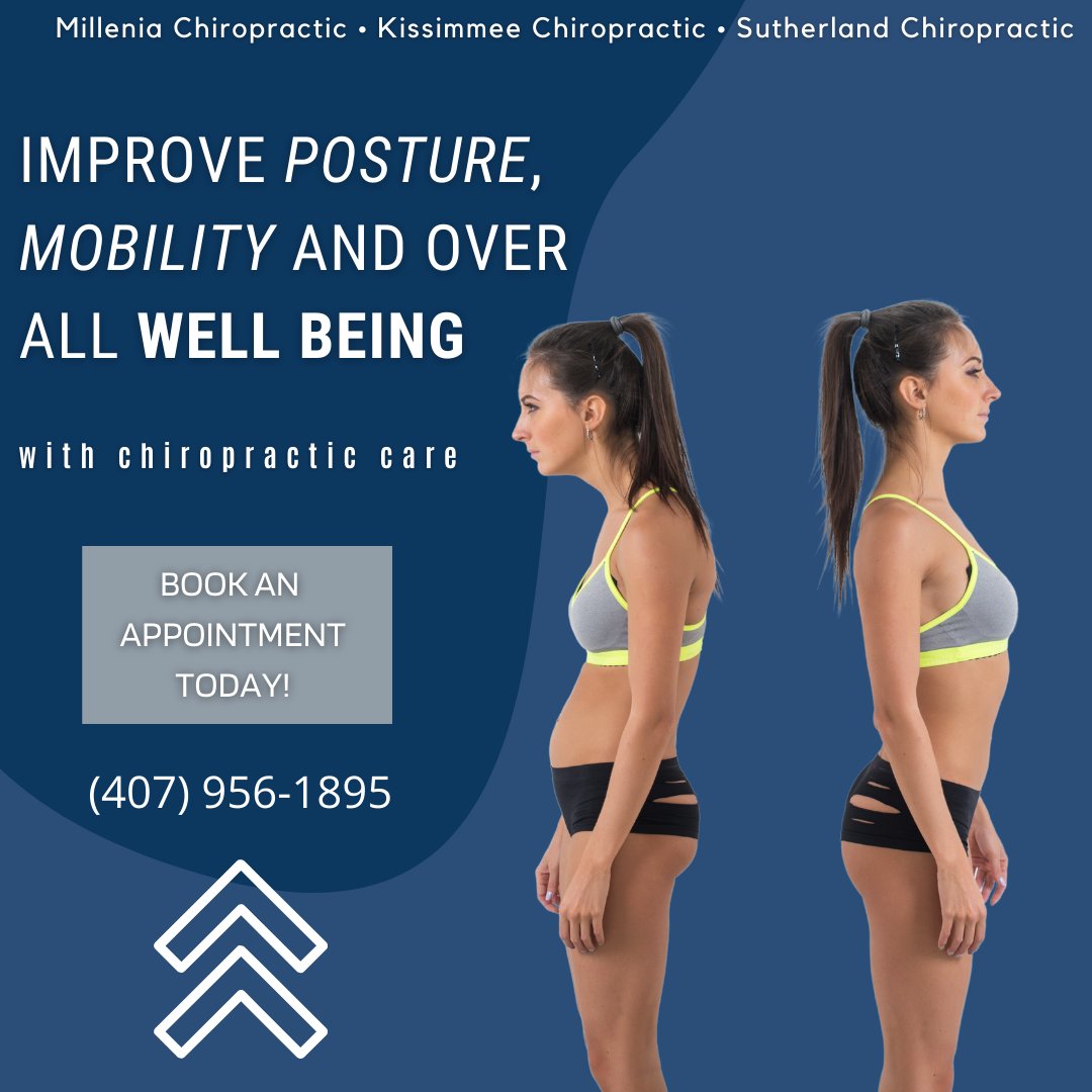 Kissimmee_Chiro's tweet photo. Improve posture, mobility and over all well being with chiropractic care!
Schedule your appointment to learn more today⠀

💻 https://t.co/QRwKytWYmC   ⠀

📞 (407) 956-1895⠀ https://t.co/muxUQyyqY8