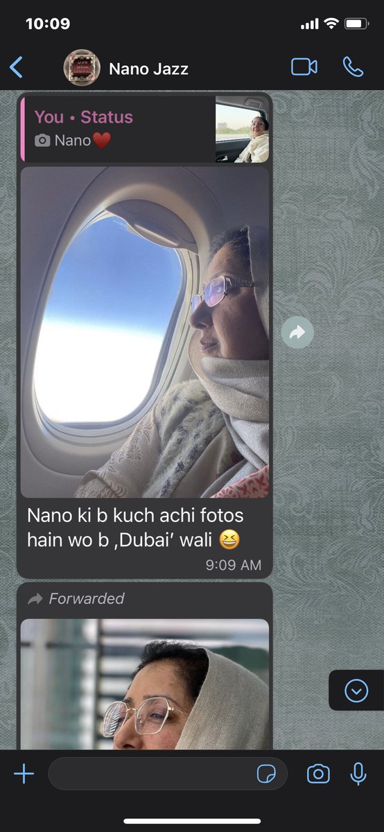ooeabdullah's tweet photo. I put a picture of my nano on whatsapp status . And this is how she responded😂😂. https://t.co/n6QZr1ED5U