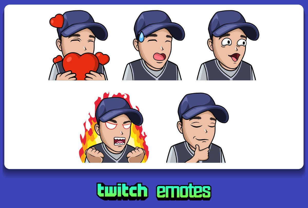 ClarrisaBenny2's tweet photo. Twich emotes by me
Dm for gfx designs
#design #commissionsopen #art #twitchaffiliate #needalogo https://t.co/PYFEqJvBN8