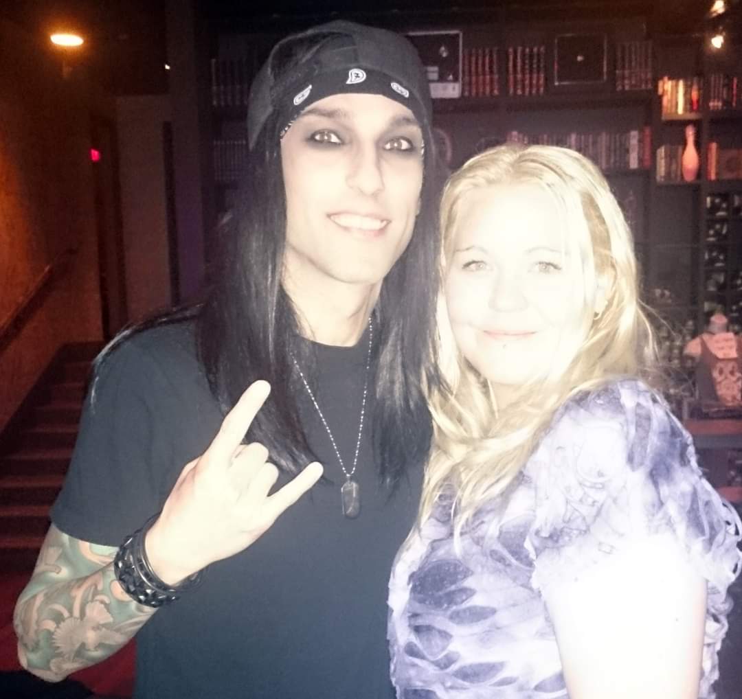 Looking forward to editing pics from tonight's <a href="/blackveilbrides/">Black Veil Brides</a> gig at <a href="/TheGovHindmarsh/">The Gov</a> for now Here is a throwback to 2016 at lucky strike with <a href="/christiancoma/">CC</a>