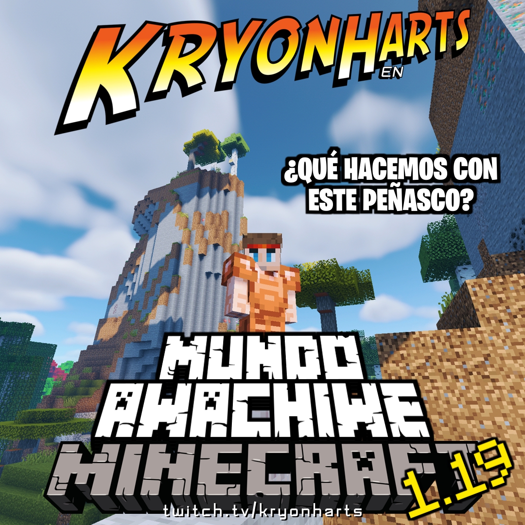 KryonHarts's tweet image. 🔴 Mundo Awachiwe | EN DIRECTO
👉 twitch.tv/kryonharts

¿Refactorizamos el peñasco?

#Minecraft #minecraftshaders #minecraftmods
#twitchstreaming #GameplayEspañol
@streamsspain #twitchenlinea @Promo_Twitch_RT