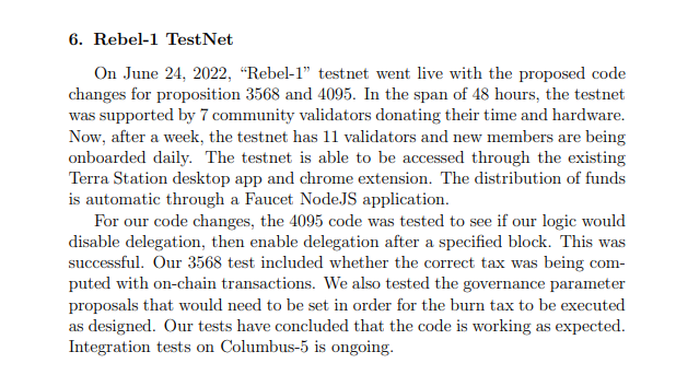 #LUNC 3568 &amp; 4095 Update

This Is The #TerraRebel Test Net (Rebel-1) Section For your pleasure 

Retweet This Out So folks Are Up To Scratch. All the YT influencers are giving it the whole.... To the moon BS and $1 Soon! 

#LUNAClassicCommunity #LunaClassicBurn