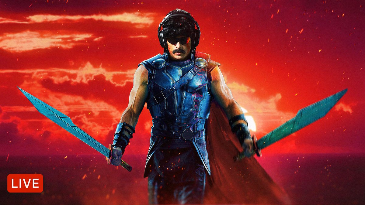 DrDisrespect's tweet photo. 🔴LIVE in 30 minutes

Warzone? Apex? Valorant?

How about all of them with @ZLaner...Minimum.

High impact 4th of July gaming session.  Yayayayaya

https://t.co/ethohFJafL https://t.co/GDVABO1wQx