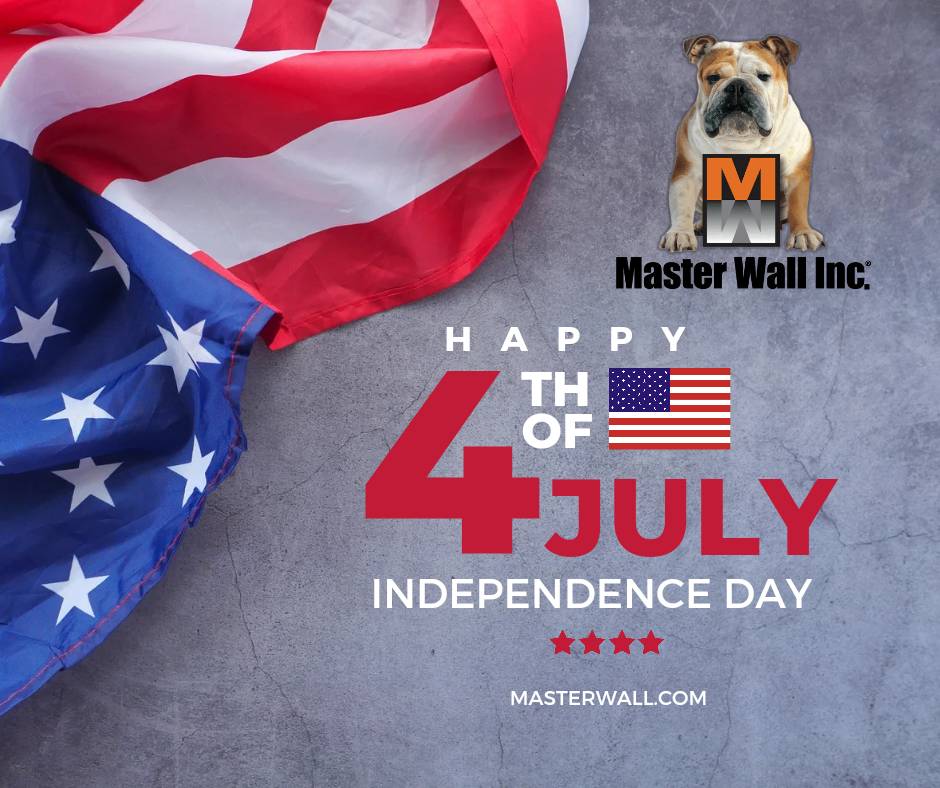 Happy Independence Day from all of us at Master Wall! We hope you have a safe and happy holiday with friends and family.  

#wefinishstrong #independenceday #burgers #hotdogs