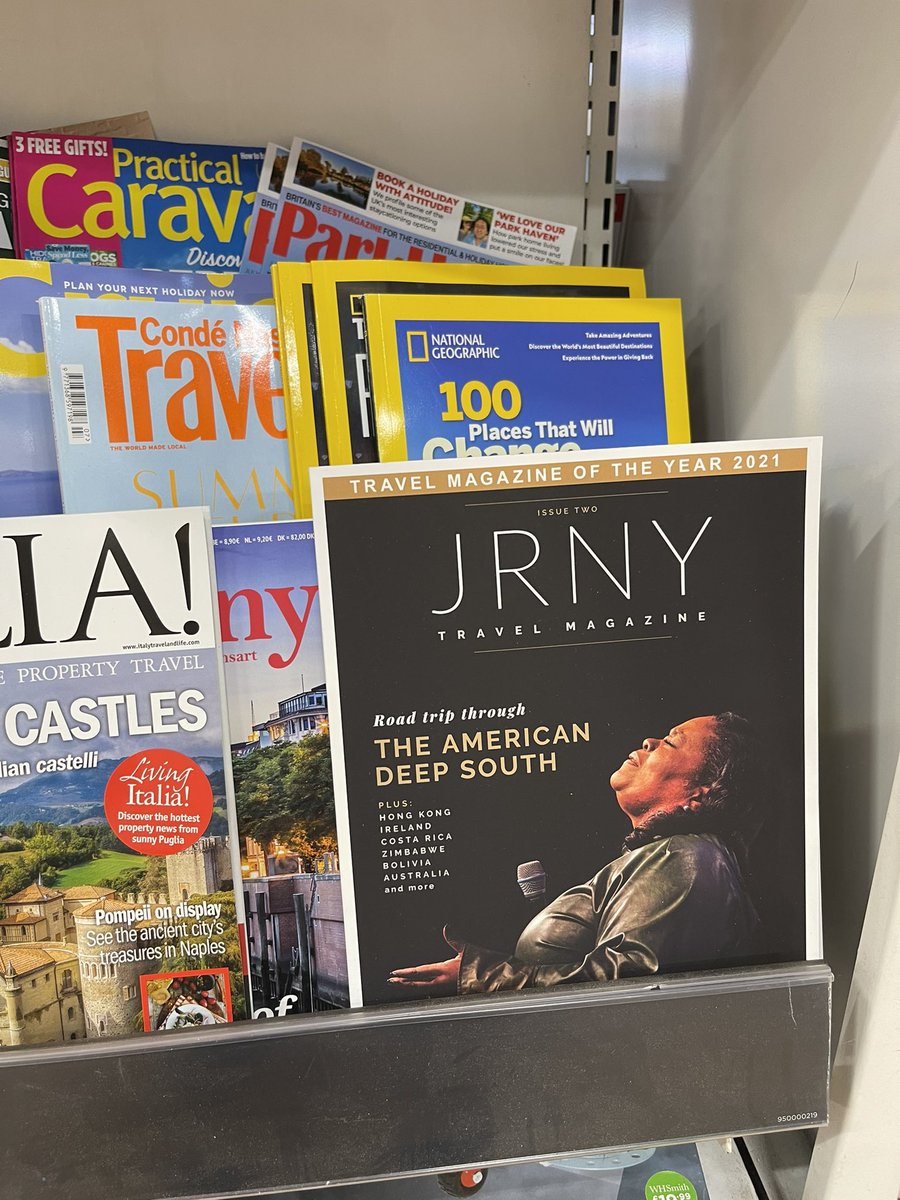 Not sure I’ll ever get bored of seeing this beautiful shot by <a href="/SimonUrwinPhoto/">Simon Urwin</a> on the shelves! Here it is in <a href="/WHSmith/">WHSmith</a> in Woking. #independentmagazine #travelmagazine