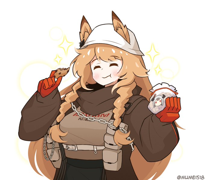Ceobe eating cookies🍪
#Arknights  #アークナイツ
Pixiv: https://t.co/bBmY9euj7z 
