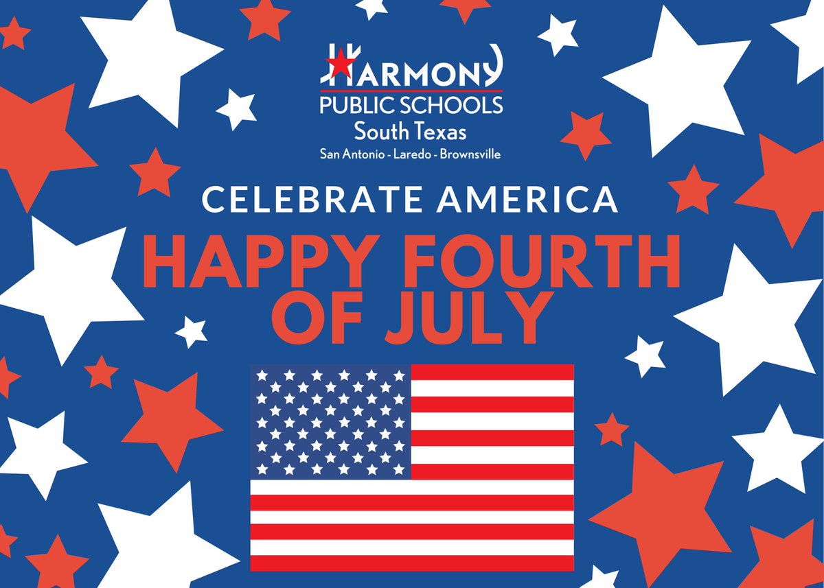 We're wishing all our scholars, families, staff and friends a fun-filled #4thofJuly holiday! 🇺🇸
