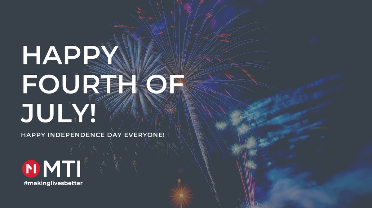 MTI_GS's tweet photo. To all of our employees and customers in the states, we hope you have a fun and safe 4th of July! 

#makinglivesbetter #retailtechnology #retailsolutions #retailsecurity #tabletandkiosksolutions https://t.co/wxmStpfWKU