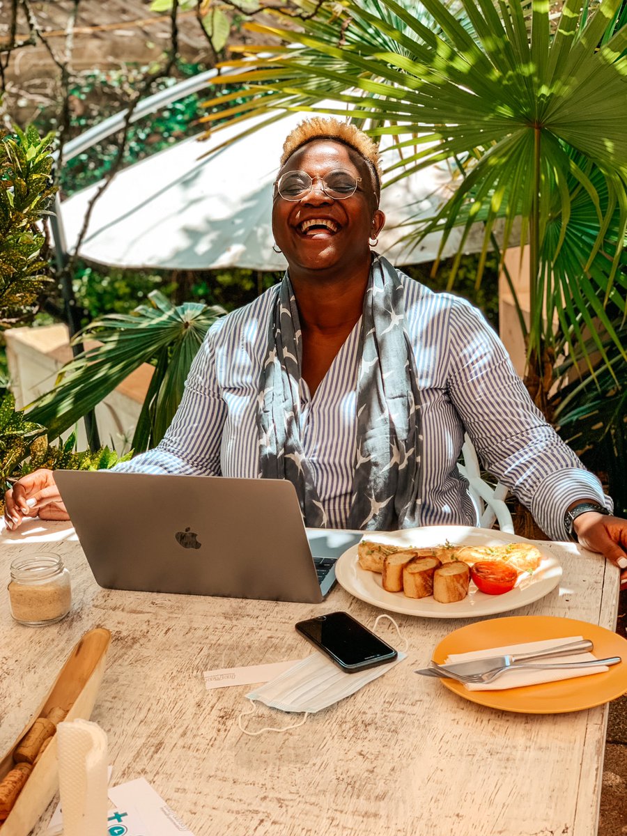 This is how happy @lwalubengo was when she attended #Toffee4Breakfast 
Join us our next tribe gathering on Thur, 7th July from 10 am. 🎫 Ticket: 800 inclusive of Breakfast 🍳 + #Coffee ☕️  
💰 Paybill: 761221  #remoteworkers #remotejob #coworkingevent