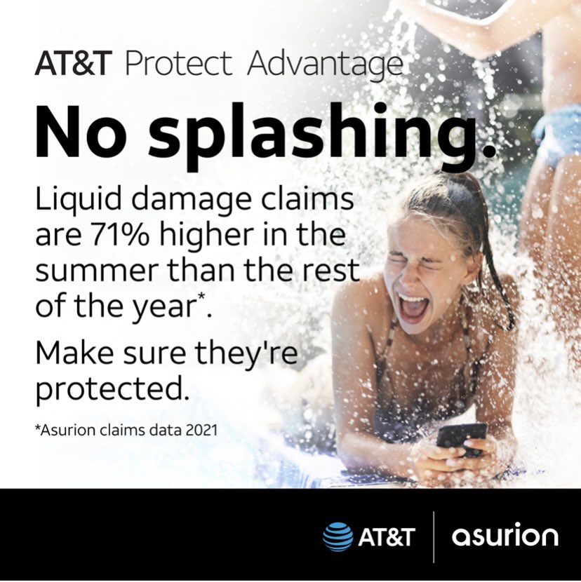 Happy 4th of July! Did you know that today is one of the most dangerous days for phones?! Make sure your customers are equipped with #ProtectAdvantage so they don’t get the summer blues! #DontGoBrackenMyPhone #OurNE