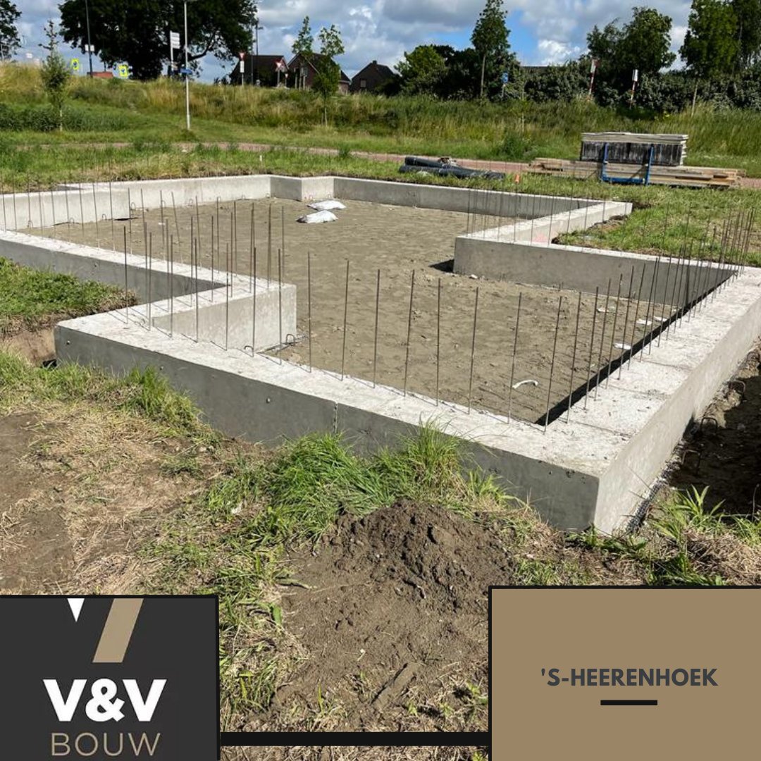 Funderingen voor de 6 woningen 's Heerenhoek zijn gestort! 

Dank aan koster Betonwerken