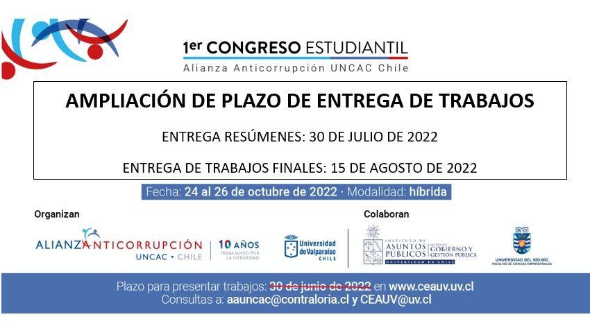 AlianzaUNCAC's tweet photo. 🚨 Atención estudiantes de pre y post grado te informamos que ampliamos el plazo para que puedas presentar tus trabajos ✍️ y contrbuir a construir un #ChileÍntegro 🔎
Encuentra más información en el siguiente enlace:
https://t.co/xRqOKAma6a https://t.co/h42SsrwPWu