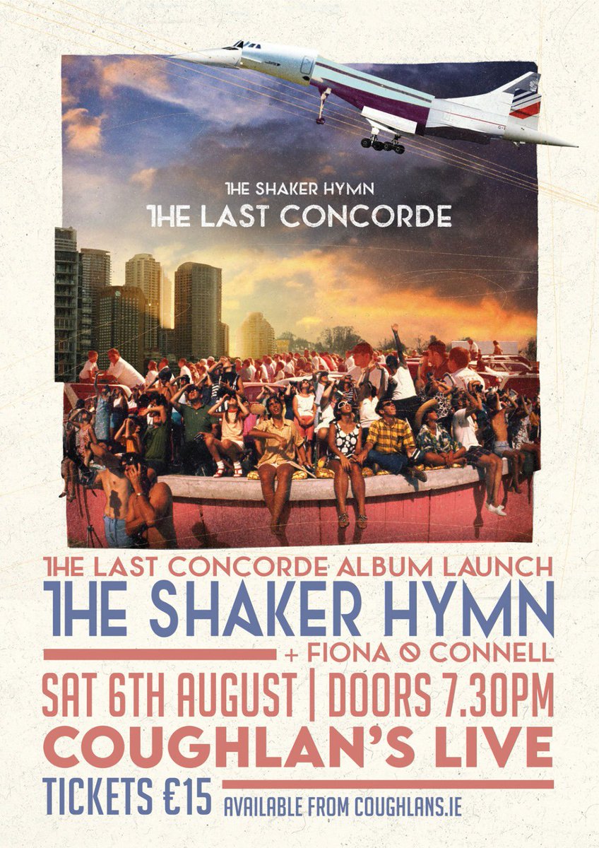 *NEW DATE* pleased to say we have rescheduled our album launch show at <a href="/CoughlansLive/">Coughlan's Live</a> for Saturday 6th August.

Tickets are on sale now from Coughlans.ie 🙌