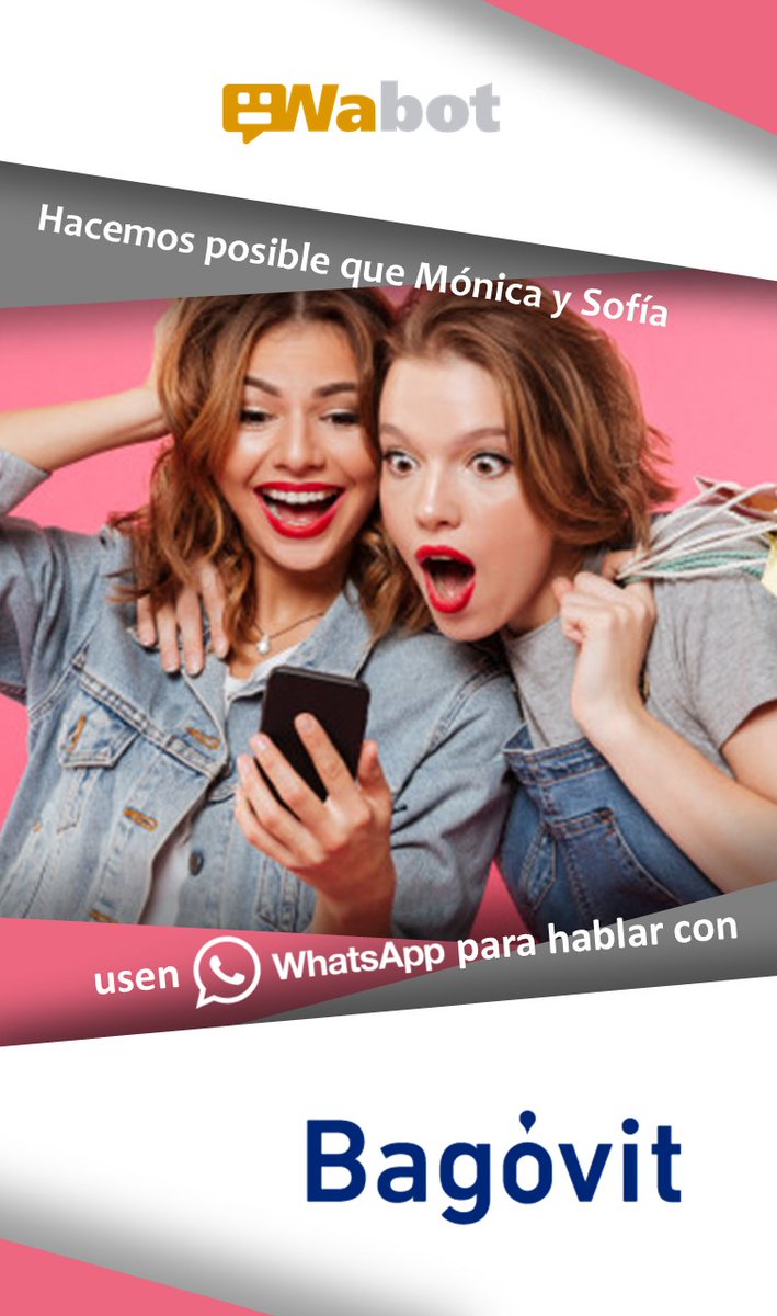 WABOT_WHATSAPP's tweet photo. Marcas y consumidores hablando a través de #WhatsApp. A través de #Wabot.

https://t.co/OHYckYrUCL

#api #business #whatsappbusiness #promo #bot #cliente #ventas #compras #shop #cart #carro #ecommerce #digital #b2b #b2c #promotions #corporate #communication https://t.co/TShWqgYiIF