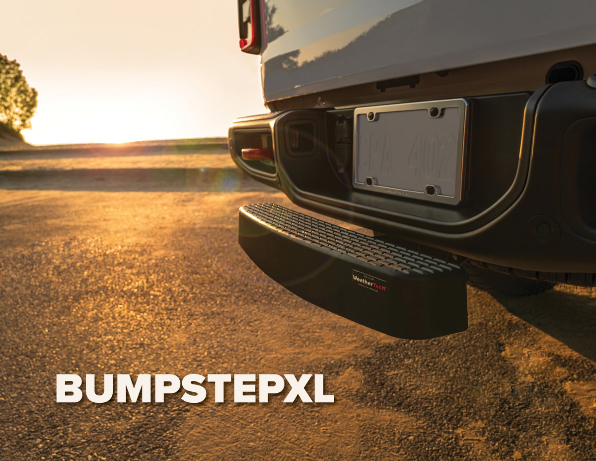 weathertechca's tweet photo. Step up on up to summer vibes ☀️
#WeatherTech #WeatherTechCanada #BumpStep https://t.co/G2SS8ufq04