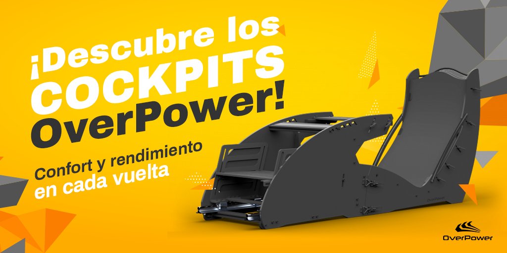 simufy's tweet image. Confort y rendimiento en cada vuelta con los #cockpits de @OPGG_FI ¿A qué esperas para estrenar el tuyo? 
Ya disponibles en bit.ly/3lVqJy7