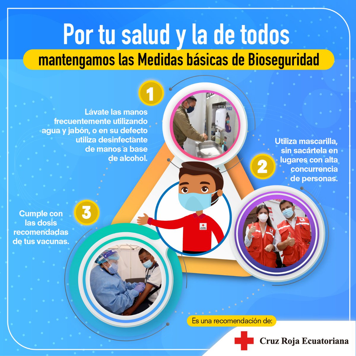 Recuerda que estar saludables es un compromiso de todas y todos. 🤗

#ReafirmamosNuestroCompromisoPorLaVida