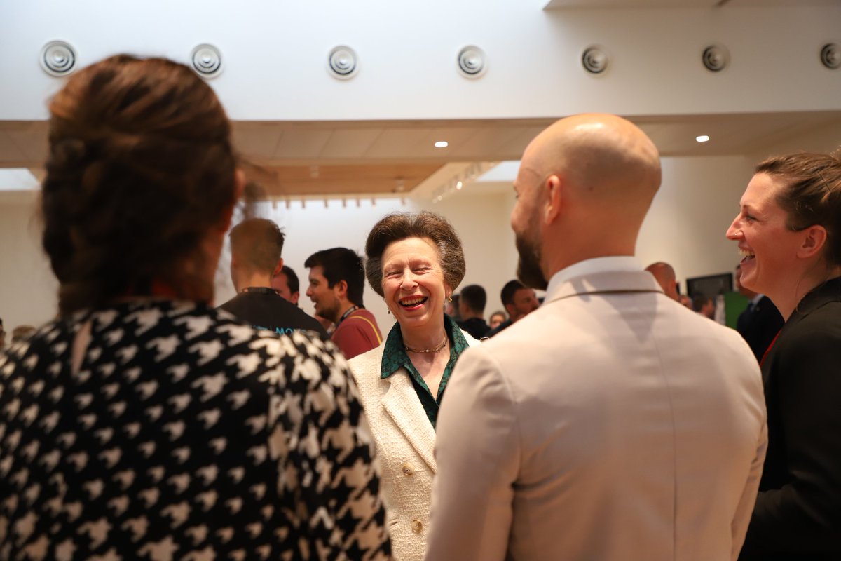 A royal welcome to #BUCSConference with BUCS Patron, Her Royal Highness The Princess Royal in attendance. 

Our first in-person Conference for three years, and what a day it has been so far 👏🏽
