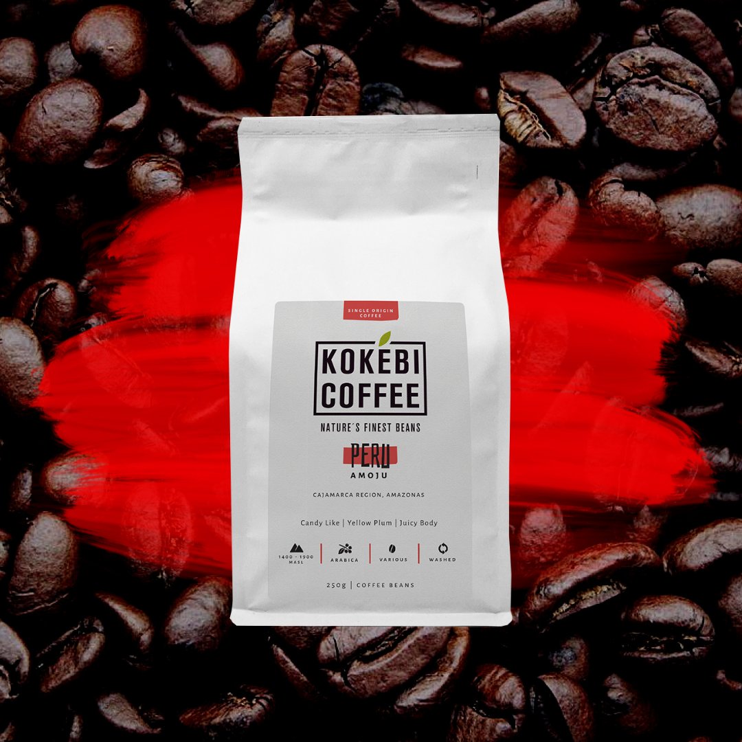 KokebiCoffee's tweet photo. ☕ #NEWRELEASE ☕ #LimitedEdition #SingleOrigin #PeruAmoju #Coffee. We're incredibly proud to announce our latest single origin coffee Peru Amoju, made with the finest 100% Arabica #PeruvianCoffee beans. Find out more on our website here: https://t.co/CtP6eW7qIK https://t.co/q9xy7vtFF3