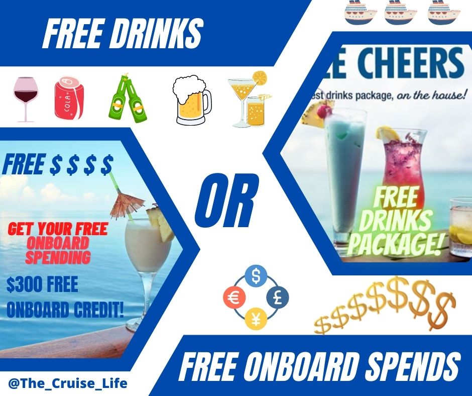 We all like to get 'extras' when looking to book a cruise. However, if you are offered a free drinks package OR extra on board spends, which do you prefer to take? 👈😎👉
#Cruise #Cruising #Booking #drinkspackage #onboardcredit