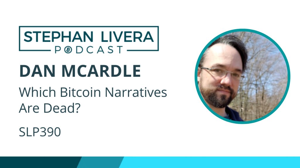 SLP390 <a href="/robustus/">Dan</a> Which #Bitcoin Narratives Are Dead? 

Dan and I chat:
- 4 year HODLer stats
- CAGR and casebitcoin
- FUD cycles
- Dealing with bear markets

stephanlivera.com/episode/390/