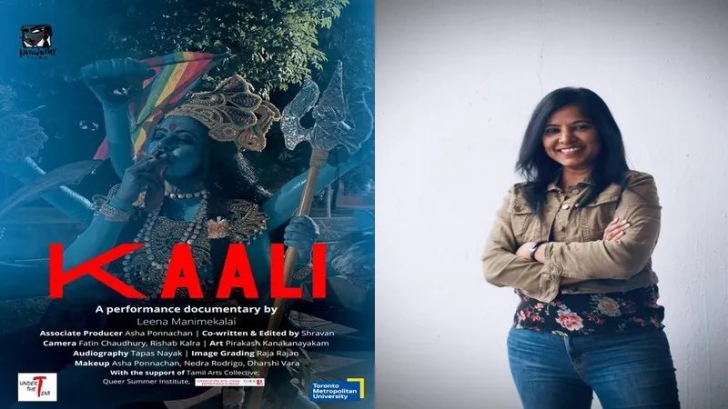 Shame on you #LeenaManimekalai for showing goddess #Kaali smoking cigarette in film, faces severe backlash for 'hurting religious sentiments.
#ArrestLeenaManimekalai