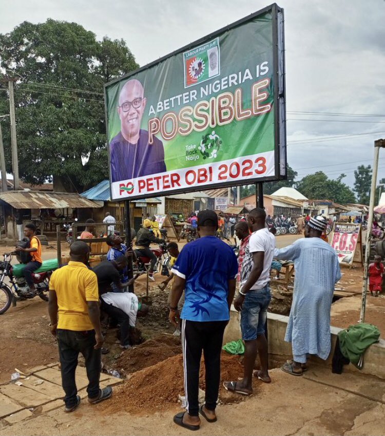 HarmlessHQ's tweet photo. APC, PDP and NNPP said it is just social media noise because their agents have failed to keep up with the pace of OBIDIENTS. We will win on social media and destroy you all at offline contest. No going back!

#PeterObiTheNationalist #sabinus #bashir last last https://t.co/UGwwfLt3ic