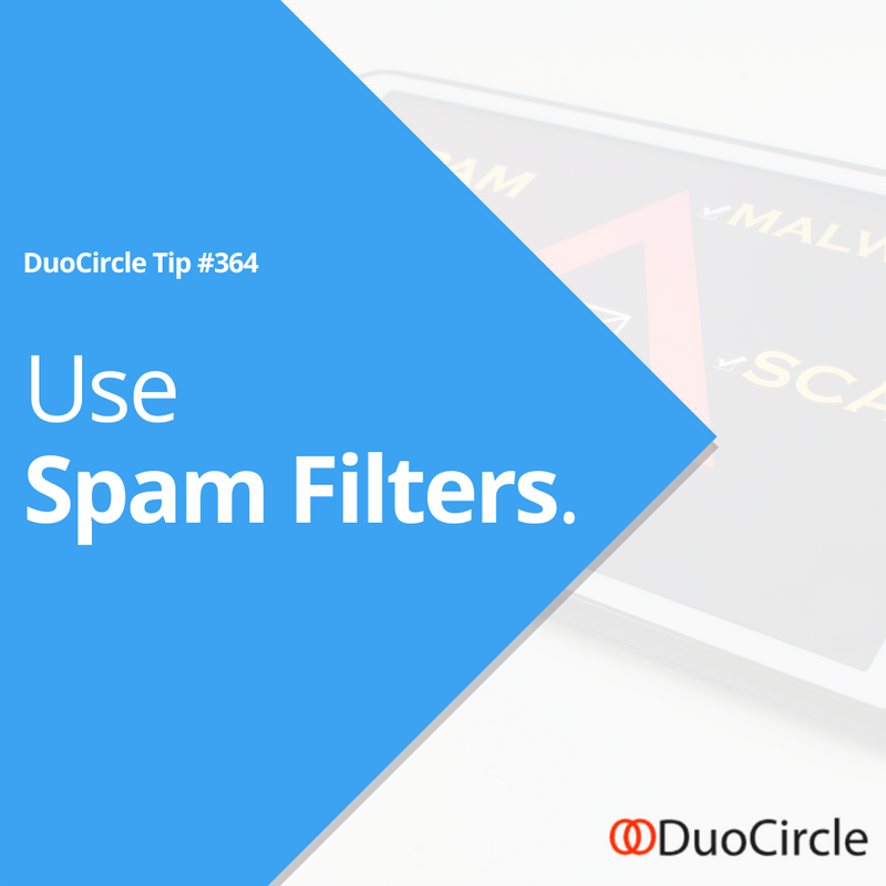 duocirclellc's tweet image. 📨 Spam filters help you keep spam emails from your inbox or flag spam emails so that you are aware of them.
Some spam filters can automatically eliminate junk emails and block web bugs that track your activity.
#DuoCircle #SpamFilters #SpamFiltering #FlagSpamEmails