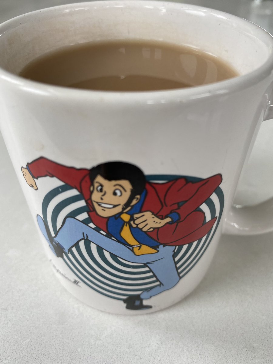 genzomusic's tweet photo. Gm. Sometimes I miss caffeine. Ok I often miss it. #decaftea #lupin https://t.co/BGyaLIA9hu