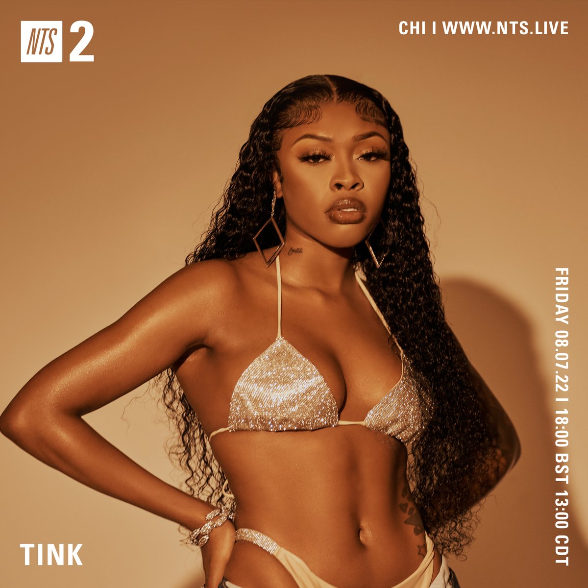 .<a href="/Official_Tink/">TINK</a> playing slow jams this Friday...

Tune in, 6pm UK, 1pm Central...