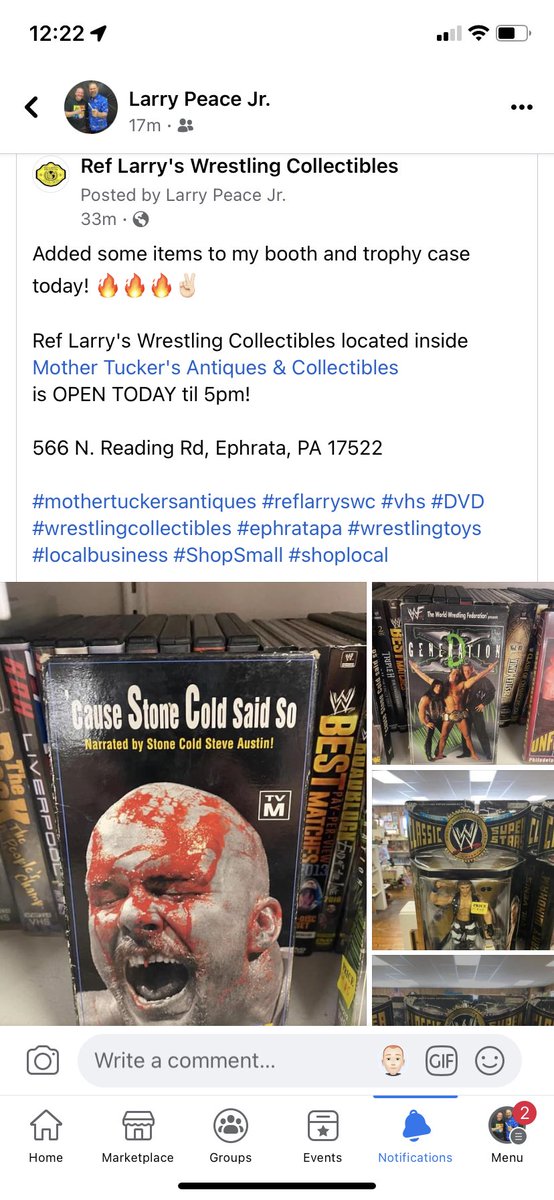 Ref Larry's Wrestling Collectibles bringing that 🔥🔥🔥 STOP SLEEPING ON ME!!! 

#KeepingThePeace #reflarryswc #wrestlingcollectibles