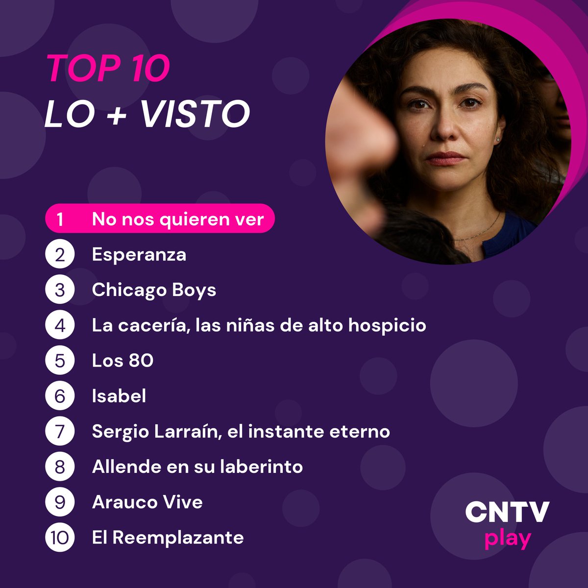 📢¡Ya está aquí el #Top10 de junio!
Gracias por el éxito del número uno nuevamente 💜

¿Qué esperas para verlas? 🎬