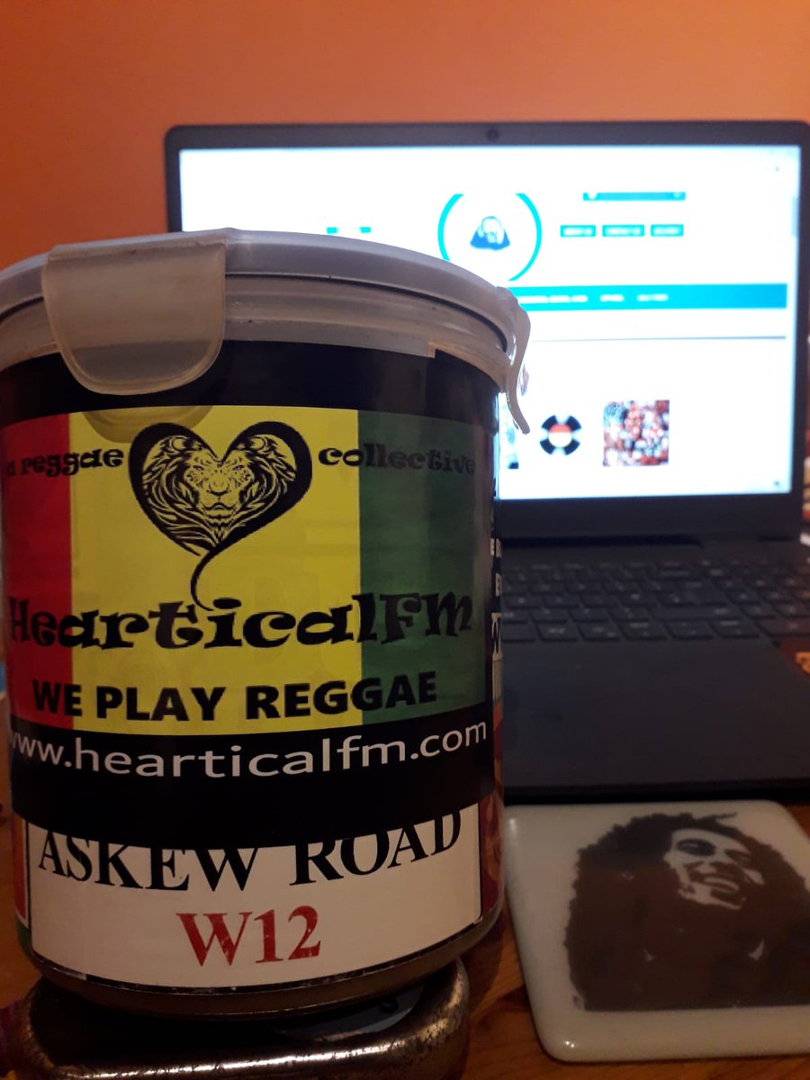 hearticalfm's tweet photo. Selector Tufty G always keep the cookie jar close at hand for the Blues Dancehall Show
#heartical every time https://t.co/DtYPBw34FT https://t.co/t6ec364mHA