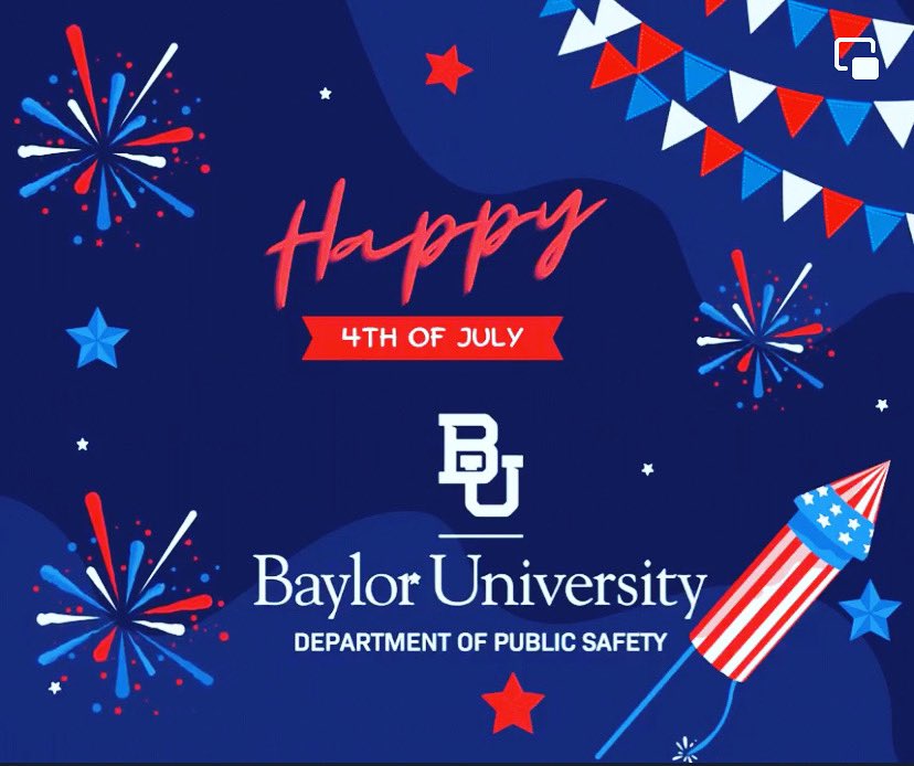Baylor University Department of Public Safety tweet media