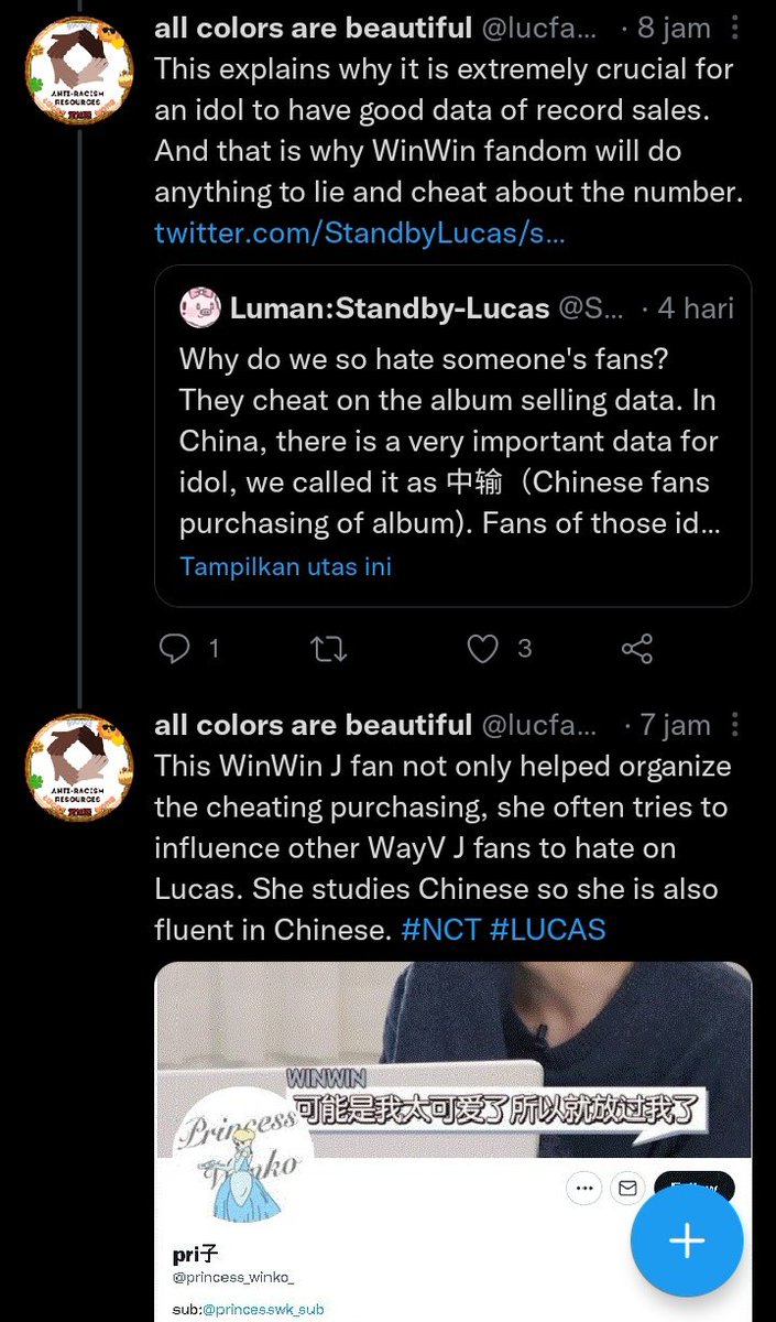scenicnuo's tweet photo. Tau ngga kenapa dia bikin thread d twitter? Krn dia ini ga digubris sma sekali sma orng2 d weibo. Krn apa? Krn yg dia lakukan itu cuman memutar balikan fakta dan membuat asumsi juga spekulasi bukan bicara fakta. Dimana faktanya adalah dia ini iri sma karir ww yg semakin bagus https://t.co/J99tJvDS1k