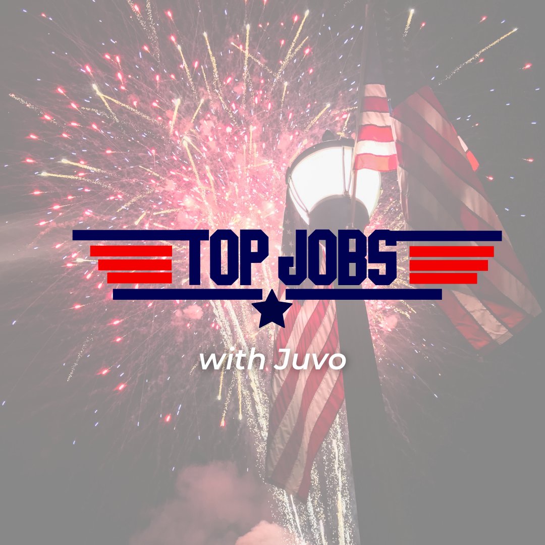 JuvoJobs's tweet photo. Celebrating the 4th today with a little spin on a great American tradition. We've got all kinds of "top jobs" on the app, from healthcare to food service to hospitality. Find your top match on the app today! #independenceday #topgun #happyfourthofjuly #4thofjuly #fourthofjuly https://t.co/Blhf7FHdYY
