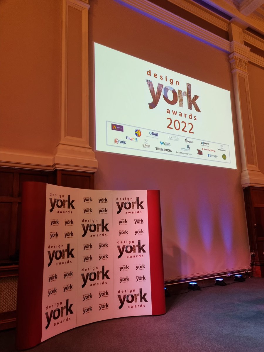 The winners of the 2022 #York Design Awards will be announced tonight. Good luck to all the teams who have entered their amazing projects.
