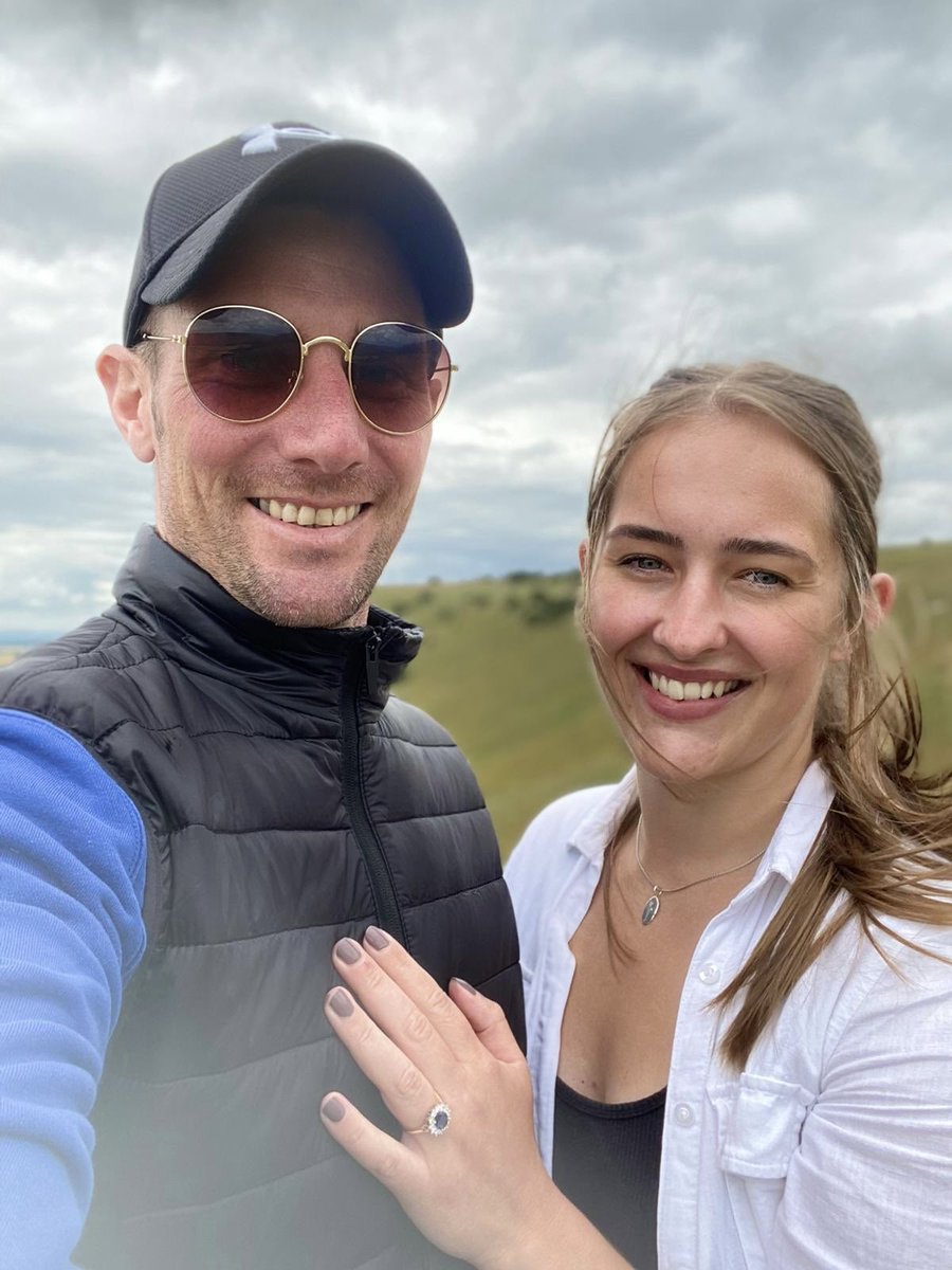First winner of the season…… she said YES!! 💍👏🏼🙌🏼❤️😂 #engagement