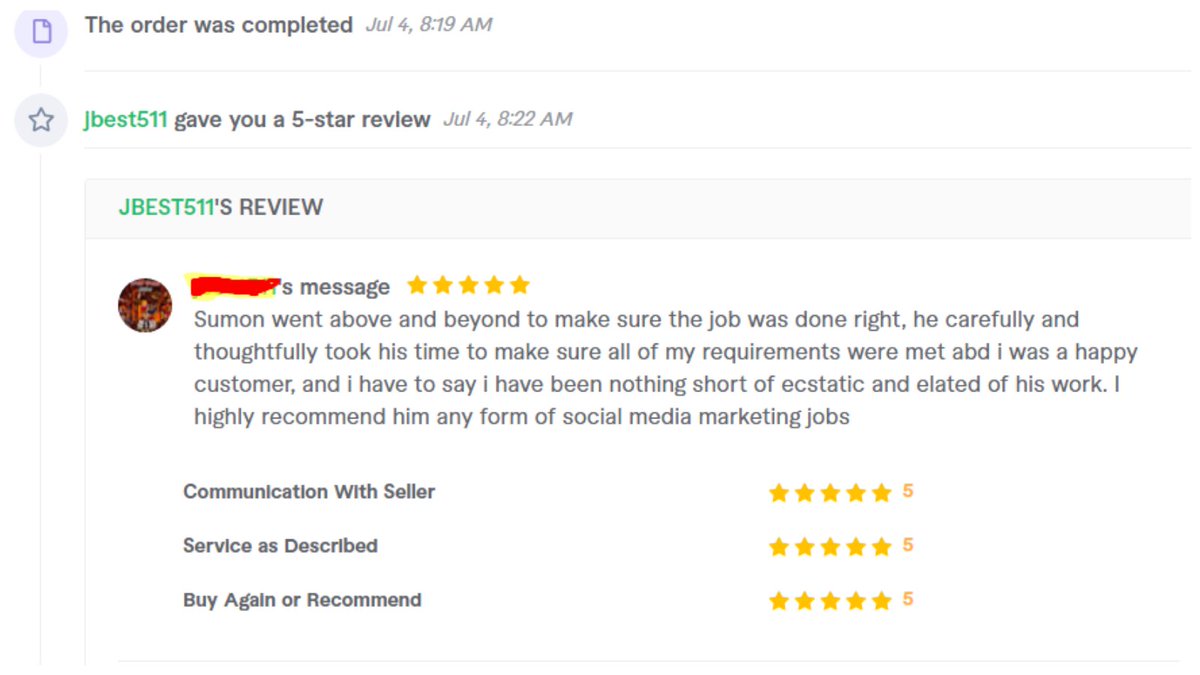 Alhamdulillah, Another work done successfully with 5 Star rating. Service Link bit.ly/3yc4WIl