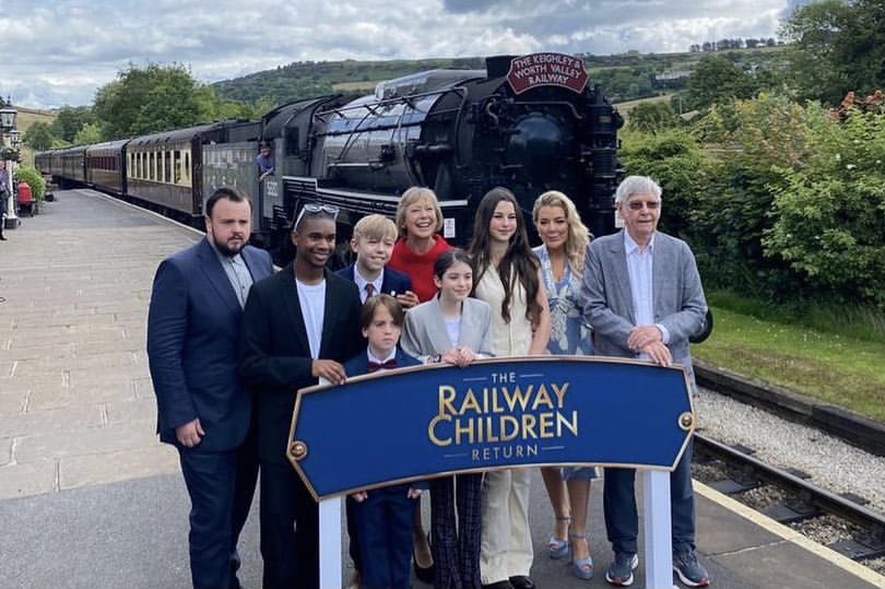 spottedagent's tweet photo. So proud of our agency actor Zac Cudby who plays TED who shone at the Yorkshire World Premiere of The Railway Children Return @StudiocanalUK alongside jointly repped US actor Kenneth Aikens with @CESDTalent who plays ABE.
Film arrives in cinemas on 15 July https://t.co/DIlRCiR50H