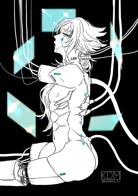 ギャラリボノン妄想～
結局ギャラリボってなんだったの?アンドロイドなの?サイボーグなの?

⚠️メカのメンテナンス的な感じで手足外してるので苦手な人はご注意を。 