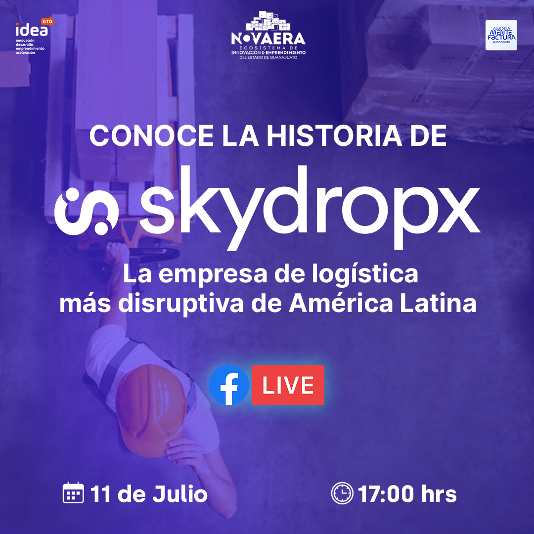 No te pierdas la entrevista a Tavo Zambrano CEO de <a href="/SkydropxLAT/">Skydropx LATAM</a> ⁣
#Startup que reúne a 𝟮𝟬 𝗲𝗺𝗽𝗿𝗲𝘀𝗮𝘀 𝗱𝗲 𝗹𝗼𝗴í𝘀𝘁𝗶𝗰𝗮 en una sola plataforma. ⁣
⁣
¡Conéctate a nuestro Facebook Live! ⁣
⁣
📆 11 de Julio⁣⁣
⏰ 17:00 hrs. ⁣⁣

#Novaera #Skydropx