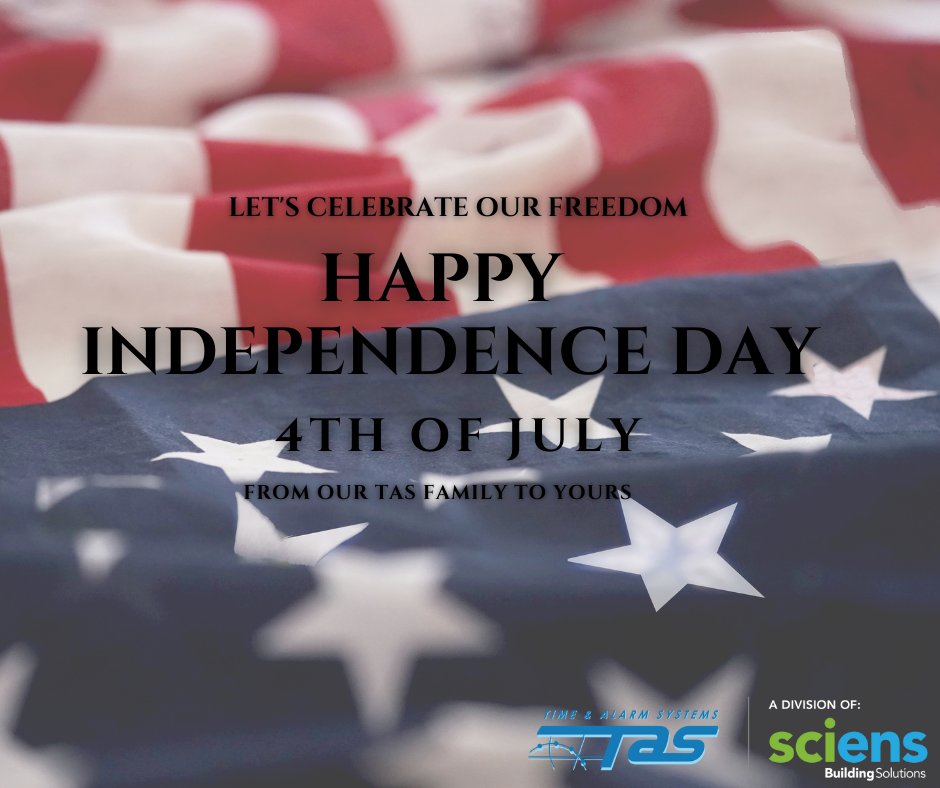 Happy 4th of July from our TAS family to yours.