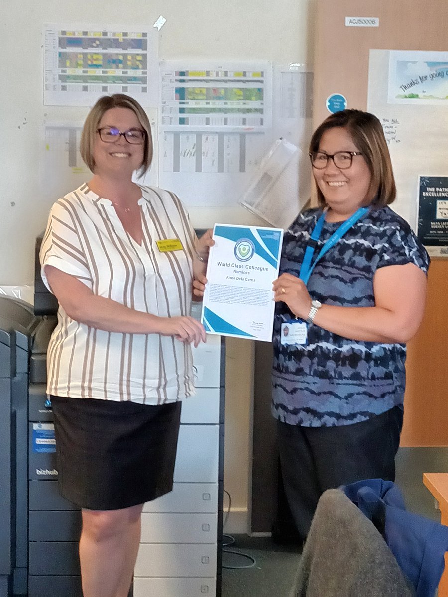 Sally Higgins (@sallypdtlead) on Twitter photo Today has confirmed what we in Practice Development have always known - that <a href="/annedc7/">Anne Dela Cerna</a> is a World Class colleague and the best example of our Trust values in action. We are privileged to work alongside you <a href="/Heather_Price09/">Heather Price RN,BSc,MSc,PGchepp</a> <a href="/UHCWPDTeam/">UHCW PracticeDevelopmentTeam</a> <a href="/vickyADN/">Vicky Aditya</a> <a href="/paula_seery/">Paula Seery RN BSc MSc</a> <a href="/BrigstockTracey/">Tracey Brigstock</a> Today has confirmed what we in Practice Development have always known - that <a href="/annedc7/">Anne Dela Cerna</a> is a World Class colleague and the best example of our Trust values in action. We are privileged to work alongside you <a href="/Heather_Price09/">Heather Price RN,BSc,MSc,PGchepp</a> <a href="/UHCWPDTeam/">UHCW PracticeDevelopmentTeam</a> <a href="/vickyADN/">Vicky Aditya</a> <a href="/paula_seery/">Paula Seery RN BSc MSc</a> <a href="/BrigstockTracey/">Tracey Brigstock</a>