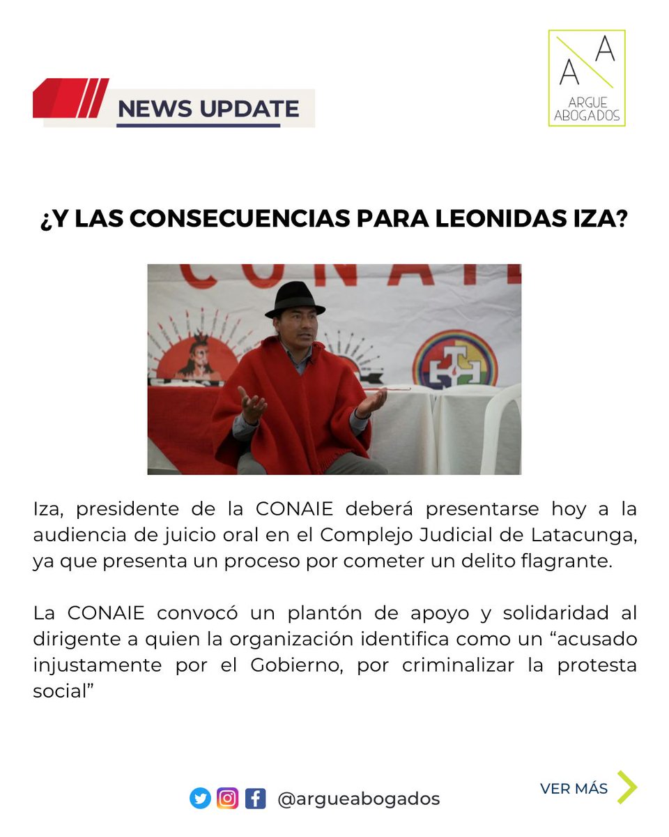argueabogados's tweet photo. ¿Qué pasa #hoy en el #Ecuador y en el #mundo?
Te dejamos las noticias más relevantes de nuestro país 🇪🇨 después de los días de paro y lo que está pasando ahora en la economía #Argentina ⬇️⬇️⬇️ https://t.co/T5PA1oZ1vN