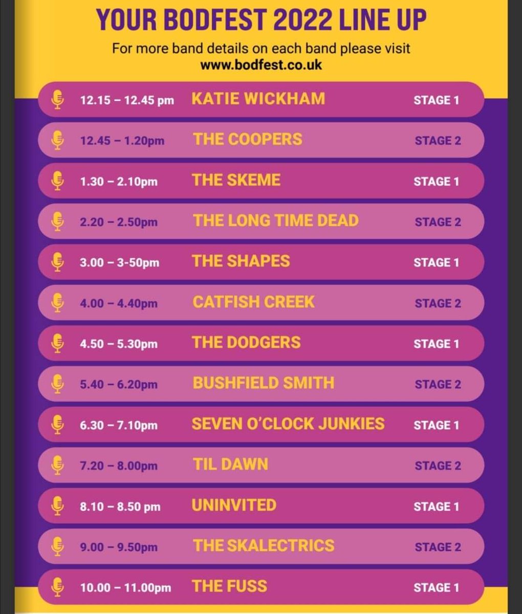 _Bodfest_'s tweet photo. Bodfest would like to thank all sponsors and advertisers for their support of the event. It is much appreciated.

All printed programs have been distributed but you can view an online digital version via the link.

https://t.co/HMlFLiO12k https://t.co/4NGSOdMA3m