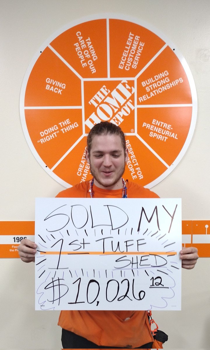 CarolenePinn's tweet photo. So proud of Mr Nico designing and selling his first Tuff Shed! Way to go sir! He was very excited to get his Tuff Shed pin! 😎🧡🎉 @DarrellStiffey @milsonwheels55 @bjp84 @jreed4401 @Heather_Ava1os @BracewellRina @PoohBearKnisley @LegalleyF @VinceFl27981364 https://t.co/3UPTBphCEY