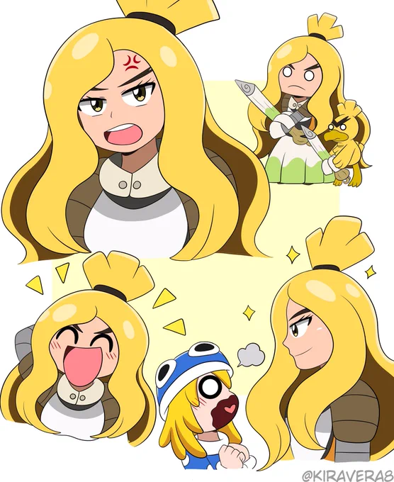 duck lady knight 