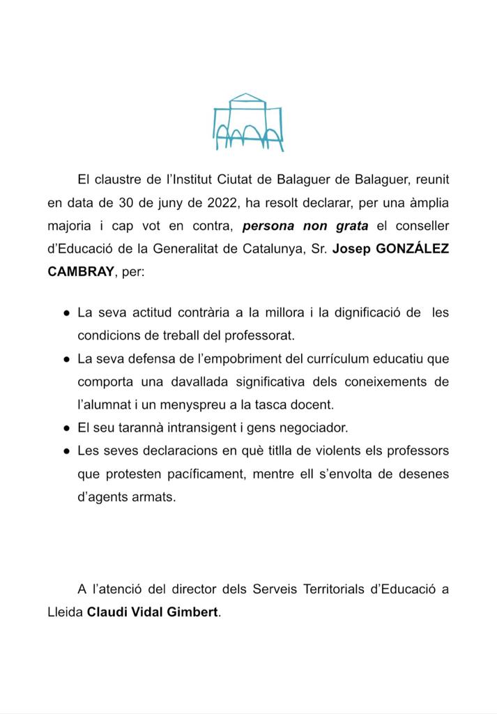 Acabem d'actualitzar el recull i ja se'ns ha quedat desfasat! 👏👏👏👏👏👏👏

Ens queda pendent d'afegir <a href="/sitges_vinyet/">Institut VINYET. Sitges</a>, <a href="/InstitutBanus/">Institut Banús</a> de Cerdanyola i @ins_Balaguer.

#GràciesConsellerFelicitatsPerLaFeina